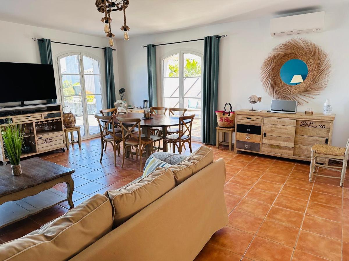 Marina 120M²/8 Pers/ Terrasse 100M²/ Appontement Villa เอก-มอร์ต ภายนอก รูปภาพ