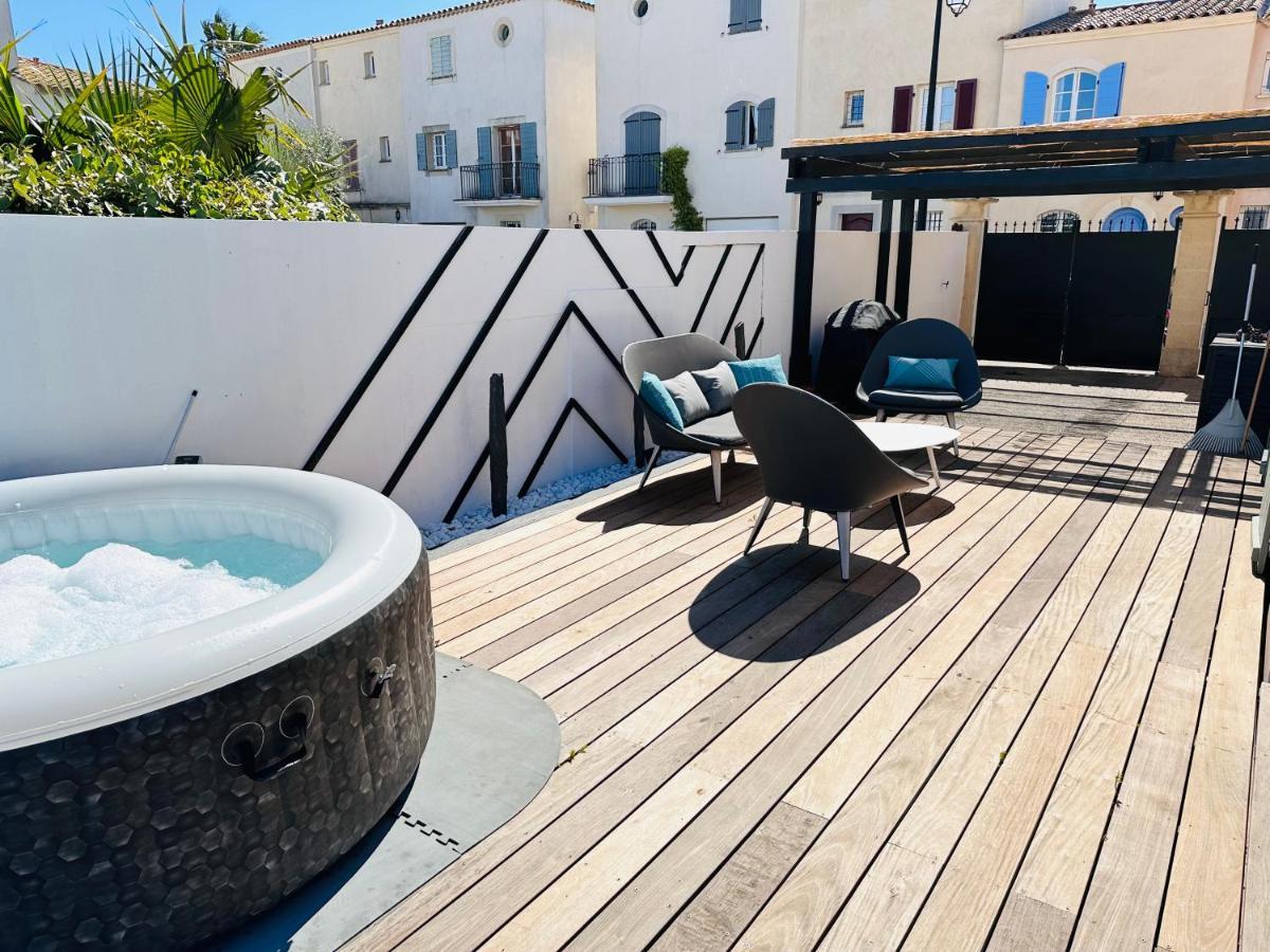 Marina 120M²/8 Pers/ Terrasse 100M²/ Appontement Villa เอก-มอร์ต ภายนอก รูปภาพ