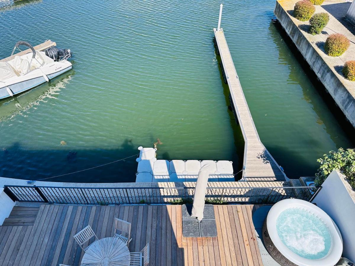 Marina 120M²/8 Pers/ Terrasse 100M²/ Appontement Villa เอก-มอร์ต ภายนอก รูปภาพ