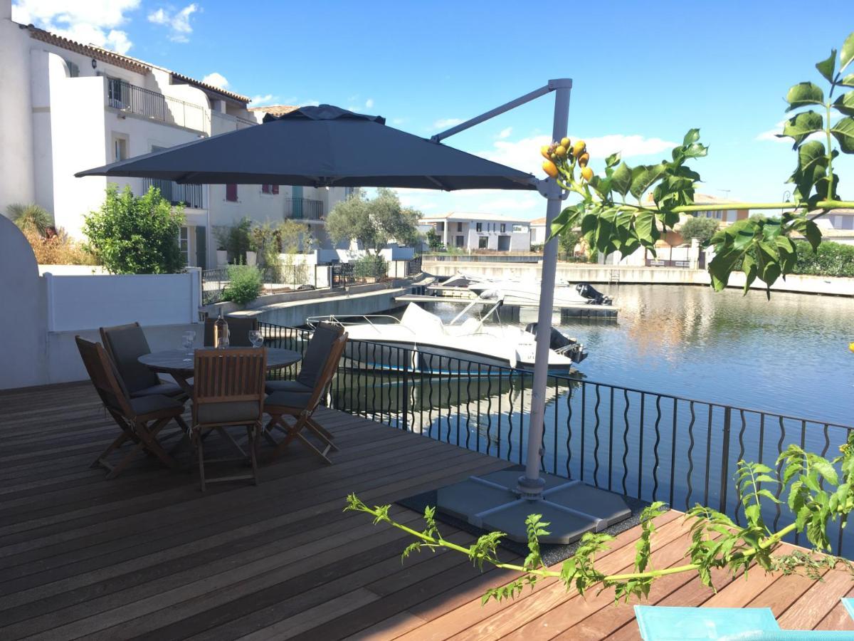 Marina 120M²/8 Pers/ Terrasse 100M²/ Appontement Villa เอก-มอร์ต ภายนอก รูปภาพ